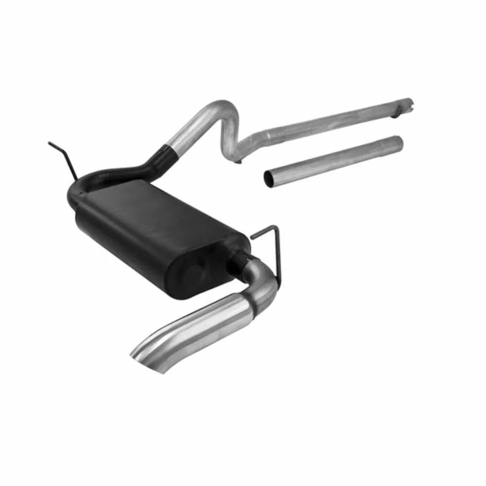 2007-2018 Jeep Wrangler Cat-Back Exhaust Flowmaster Stainless Steel